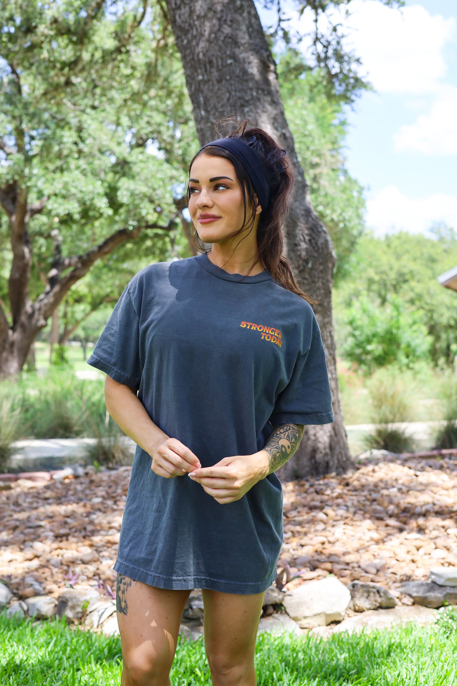 Stronger Today Vintage Tee