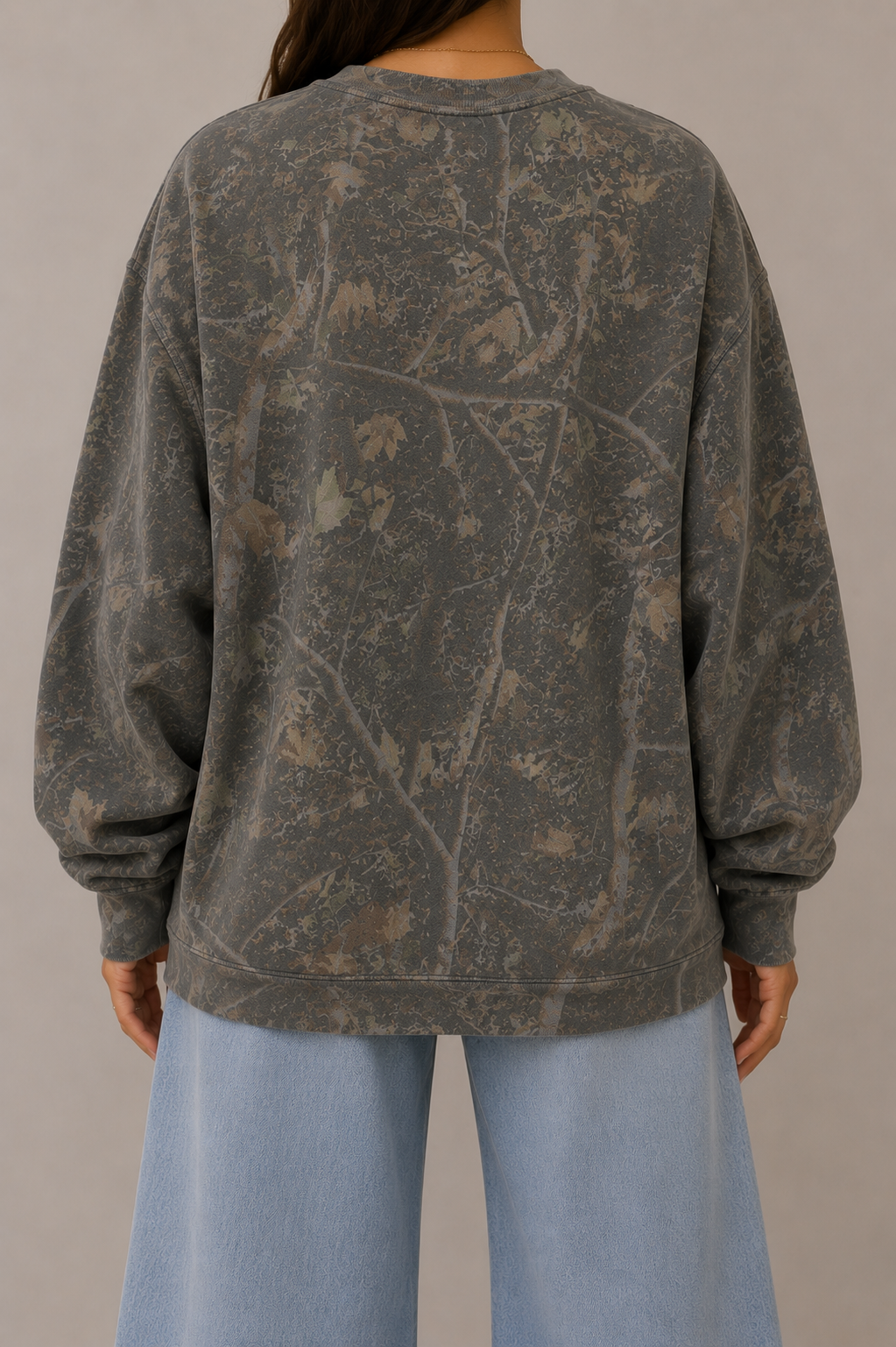 988 Camo Crewneck