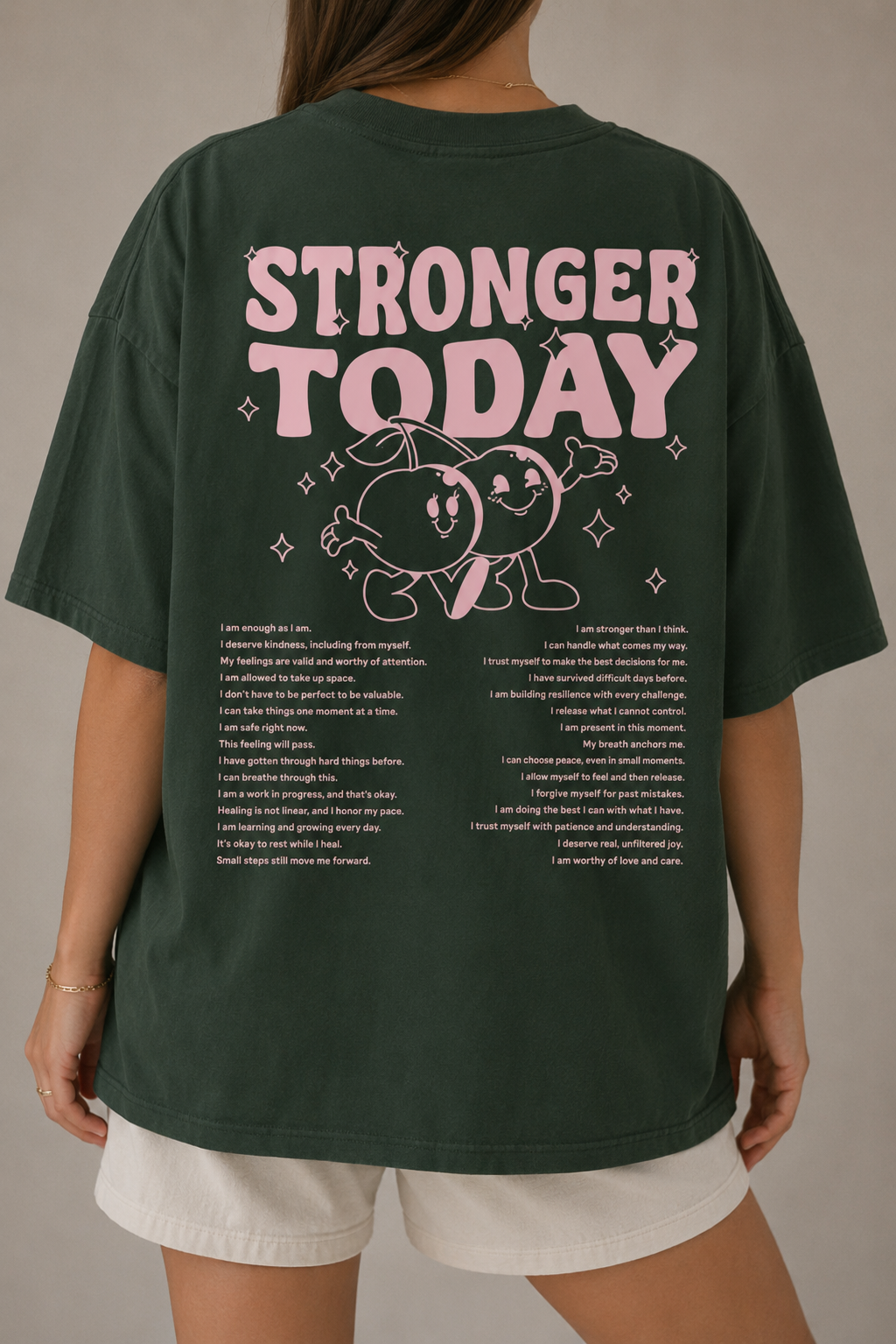 Affirmations Oversized Tee